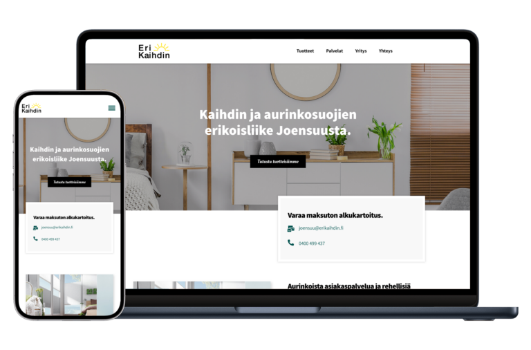 Erikaihdin - Referenssi - Oddy Tech