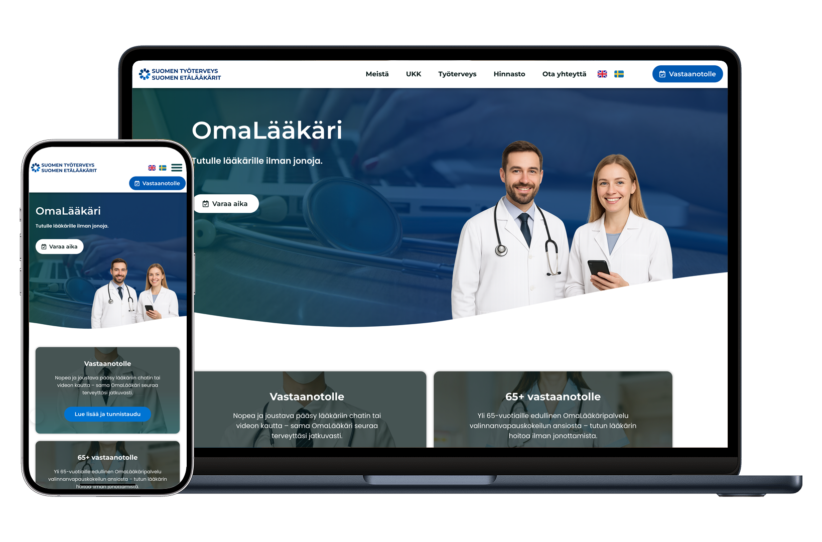 Suomen Etälääkärit - Referenssi - Oddy Tech