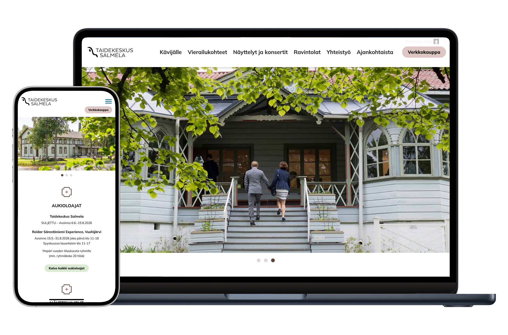 Taidekeskus Salmela - Referenssi - Oddy Tech