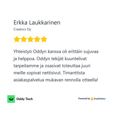Creators - Trustmary - Oddy Tech