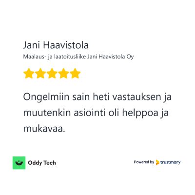 Haavistola - Trustmary - Oddy Tech
